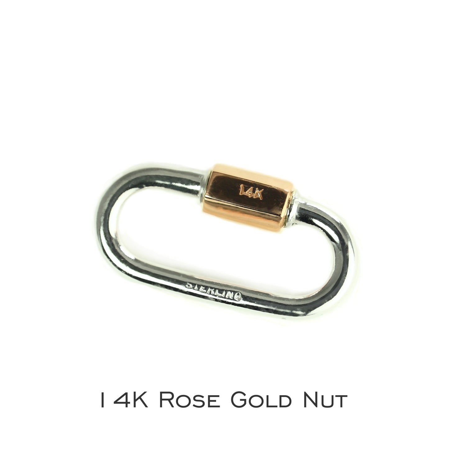 20 mm Quick Link Mixed Metal Miniature Lock - Carabiner