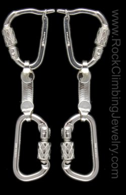 Quickdraw Hoop Earring Pair - Handmade in sterling silver