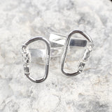 climbers-miniature-carabiner-cuff-links-sterling silver